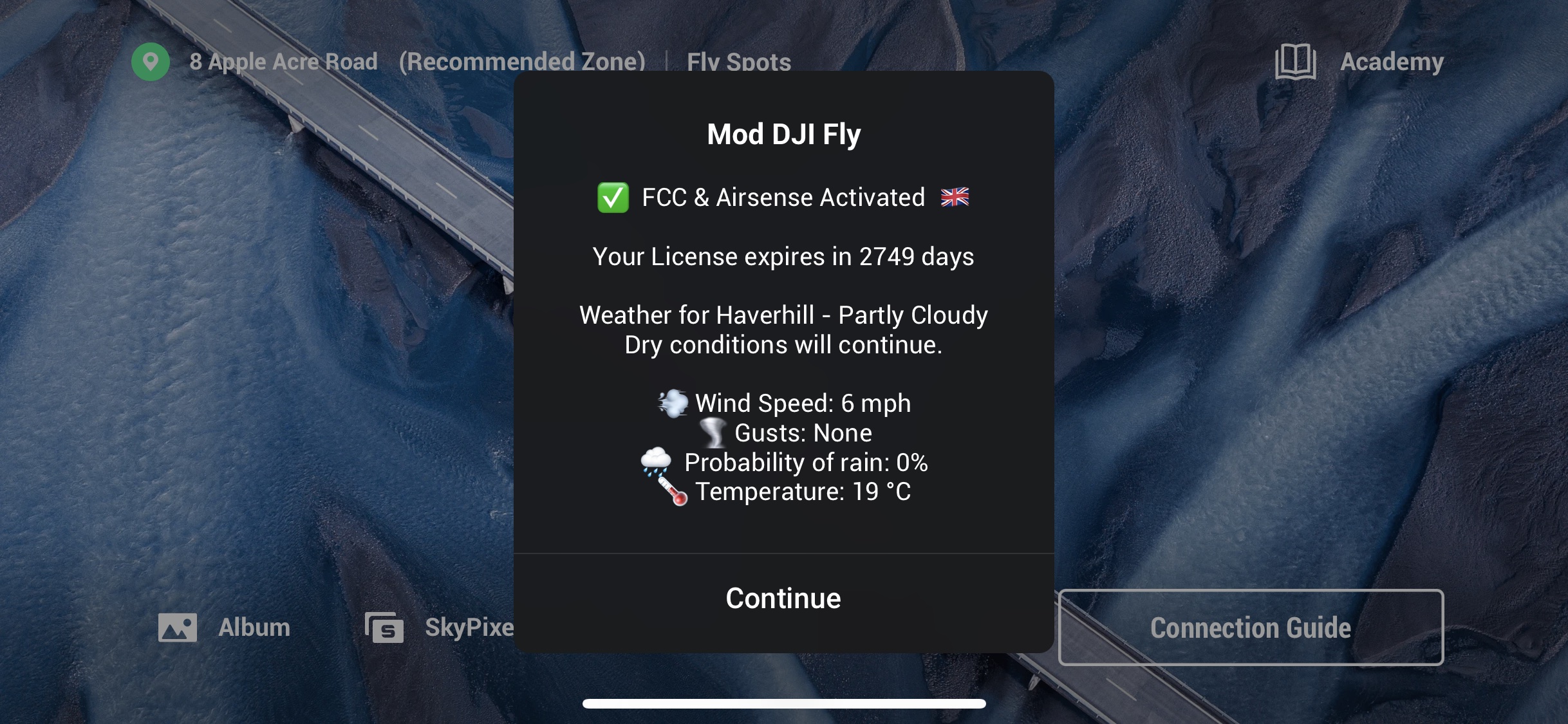 Mod DJI Fly