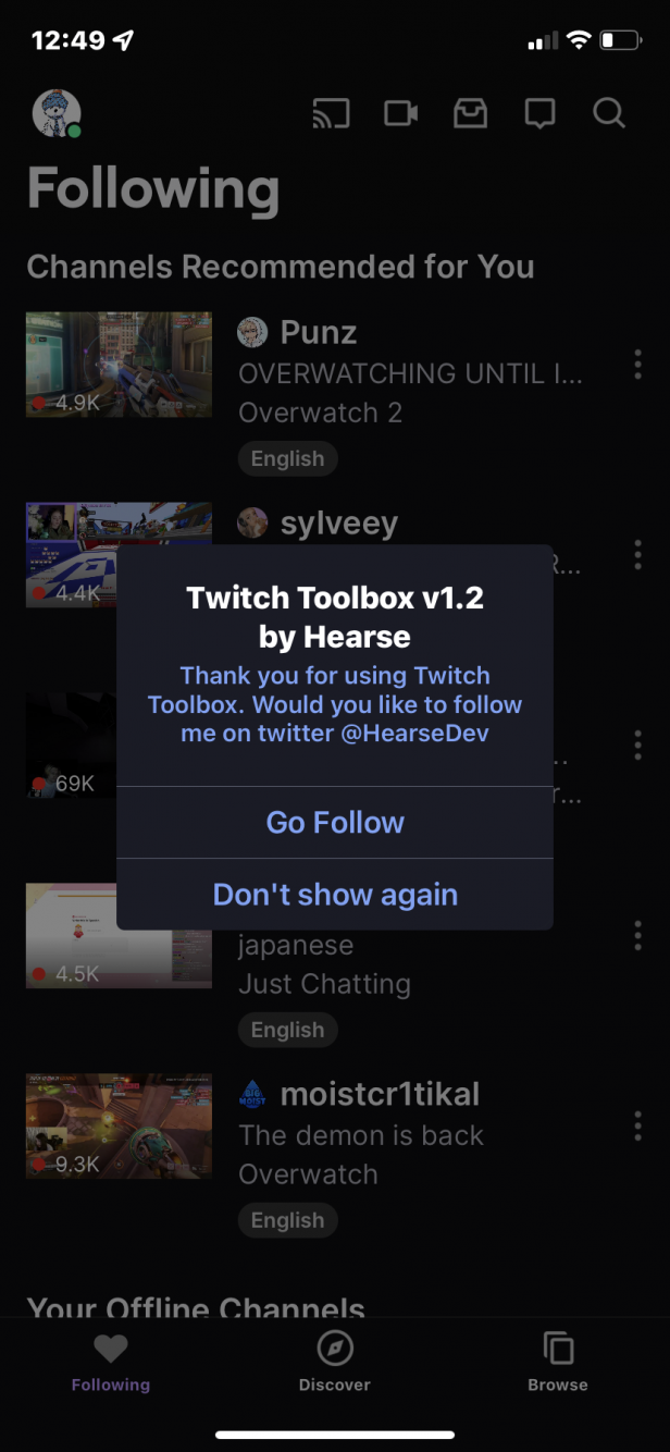 Twitch Toolbox for Twitch